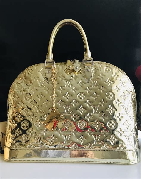 lv bag gold|louis vuitton purse box.